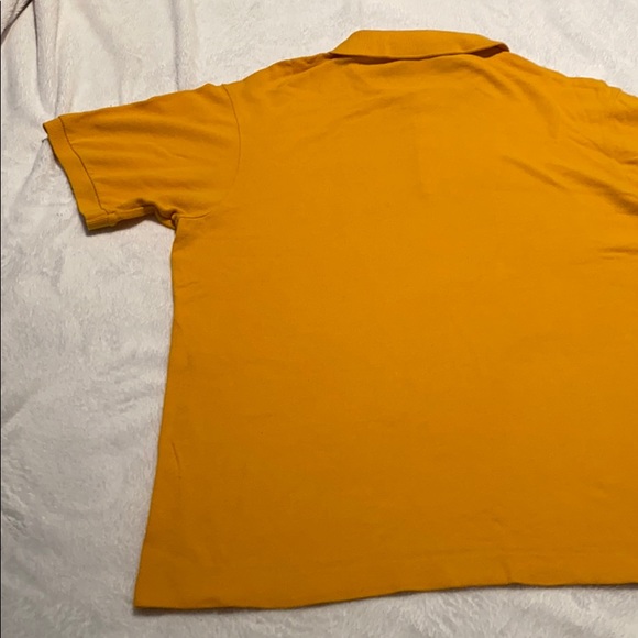 LACOSTE POLO YELLOW | MENS SIZE L | YELLOW COLOR - Picture 6 of 9